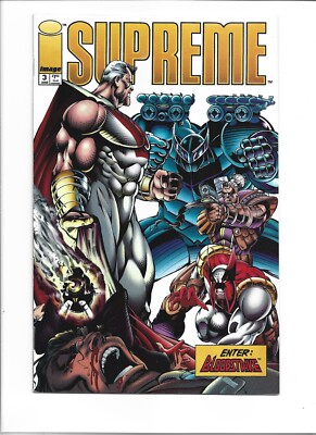 Supreme #3 Image Comics 1993 First Printing Bloodstrike Apperance