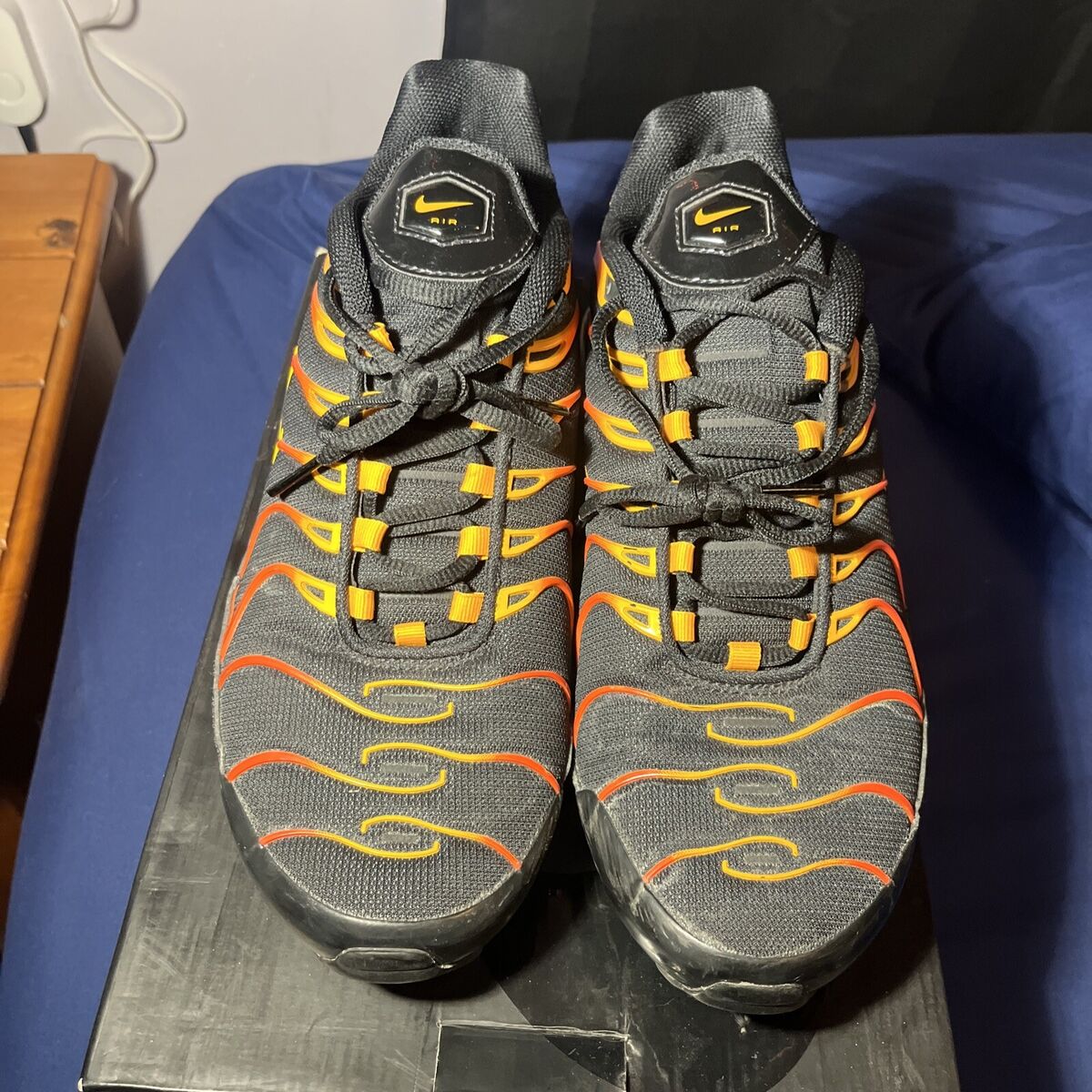 Size 10 - Nike Air Max 97 Plus Shock Orange for sale online Size 10 - Nike Air Max 97 Plus Shock Orange for sale online
