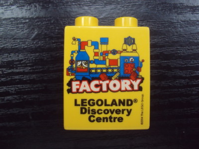 Legoland Discovery Center Lego Promo Stein 4 x 2 Duplo NEU UNBENUTZT Selten 