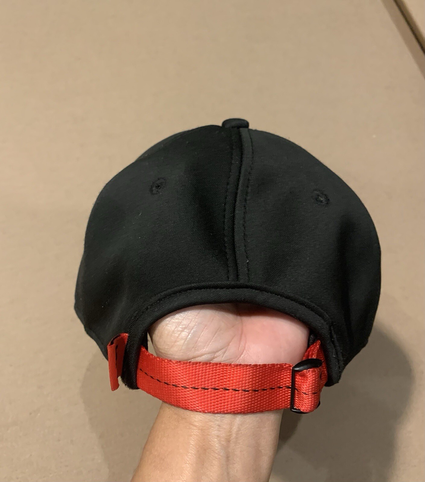 PELOTON Black Baseball Hat Adjustable Back - image 2