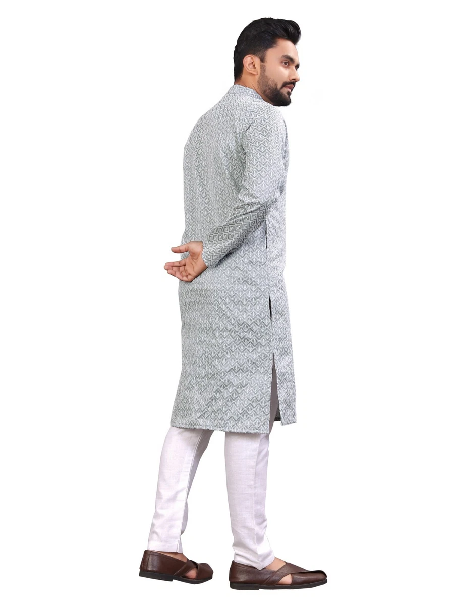 Larwa wedding party wear mens kurta 2025 pyjama set