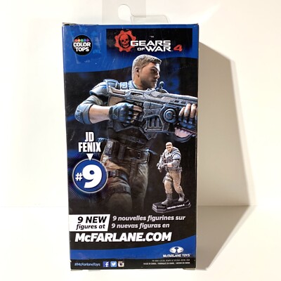 Gears of War JD フェニックス アクションフィギュア Gears of War 4 JD FENIX #8 Action Figure Complete 7