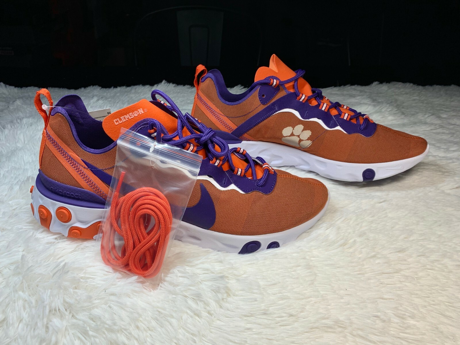 nike react element 55 clemson