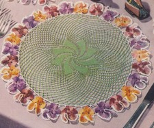 Vintage Crochet Centerpiece Doily 28 PATTERN ONLY