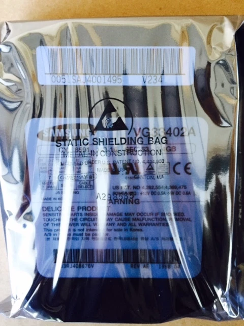 *New* Samsung (VG33402A) 3.4GB, 3.5" IDE Internal Hard Drive - Image 2 of 3