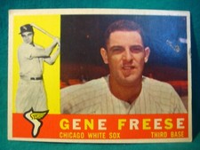 1960 Topps #435-Gene Freese-Chicago White Sox-Poor