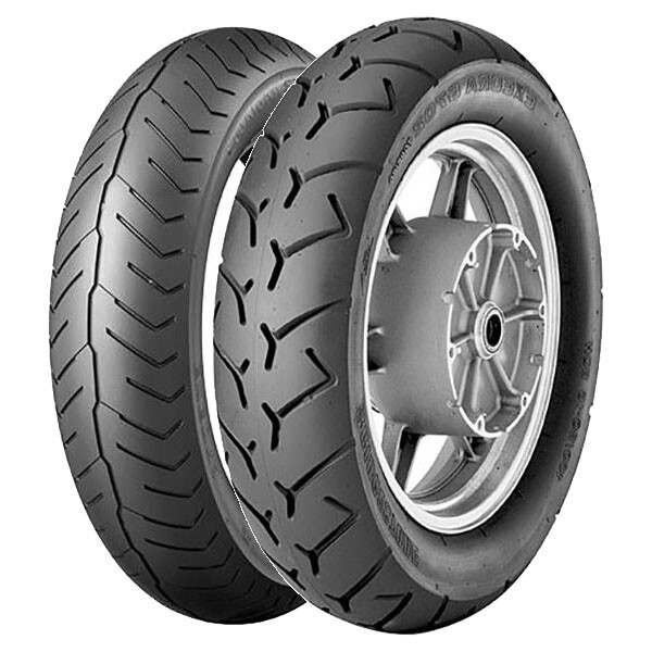 TYRE PAIR BRIDGESTONE 130/70-18 63H EXEDRA G853 + 170/80-15 77S EXEDRA G702