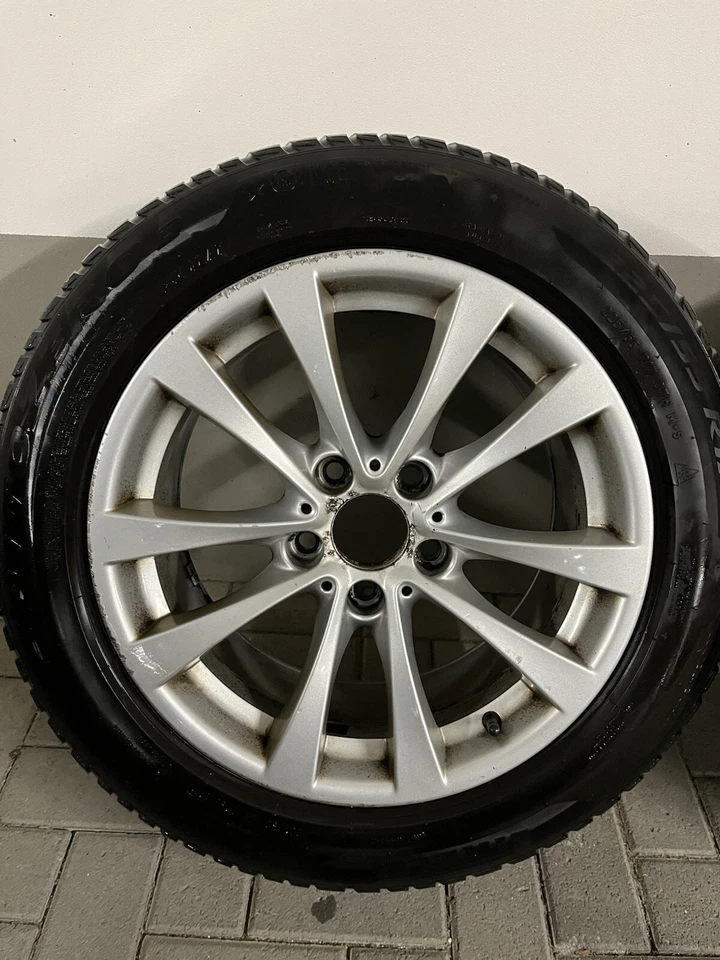 BMW 3er F34 GT Winterräder V-Speiche 395 Pirelli 225/55R17 6859025 RF + RDKS - Bild 2 von 4