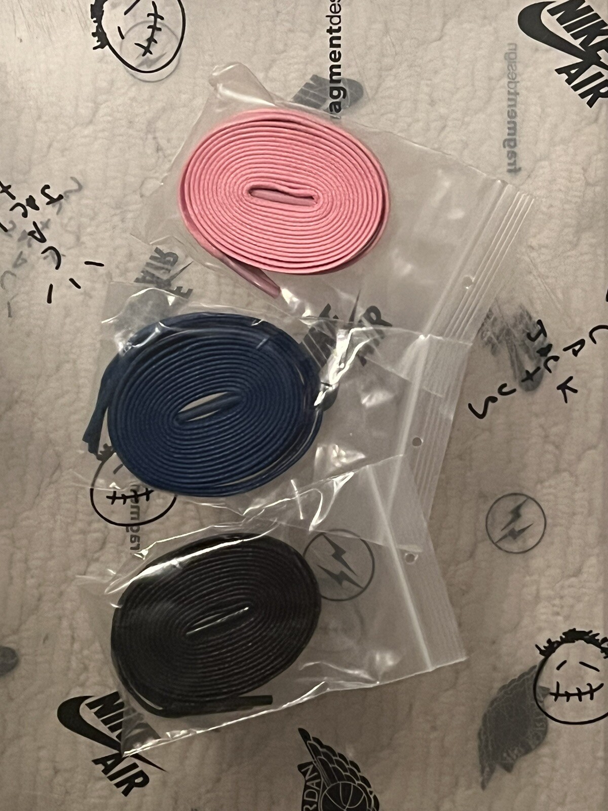 Travis Scott Air Jordan 1 Low OG Fragment Extra Shoe Laces Only