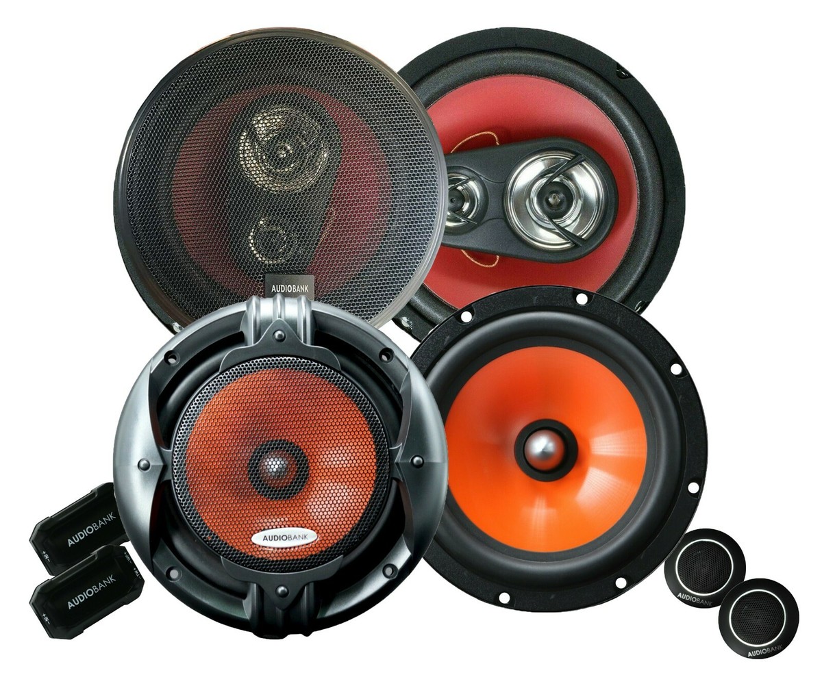 2x Audiobank AB-650C Component +2x AB-1670 6.5