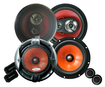 2x Audiobank AB-650C Component +2x AB-1670 6.5