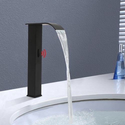 Rubinetto Sensore Automatico Cucina Moderna Nero Con Valvola Regolazione Temperatura - Foto 23 di 23