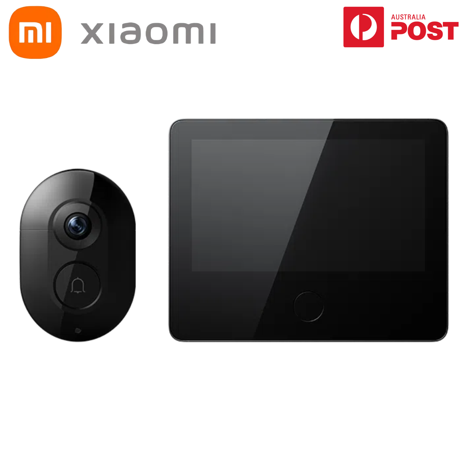 Xiaomi Smart Door Peephole 2 Digital Doorbell Viewer WiFi Video Intercom Camera-image