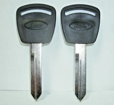 Pair of Ilco H87-P Rubber Head Key Blanks for Ford Super Duty Series 2008-17'