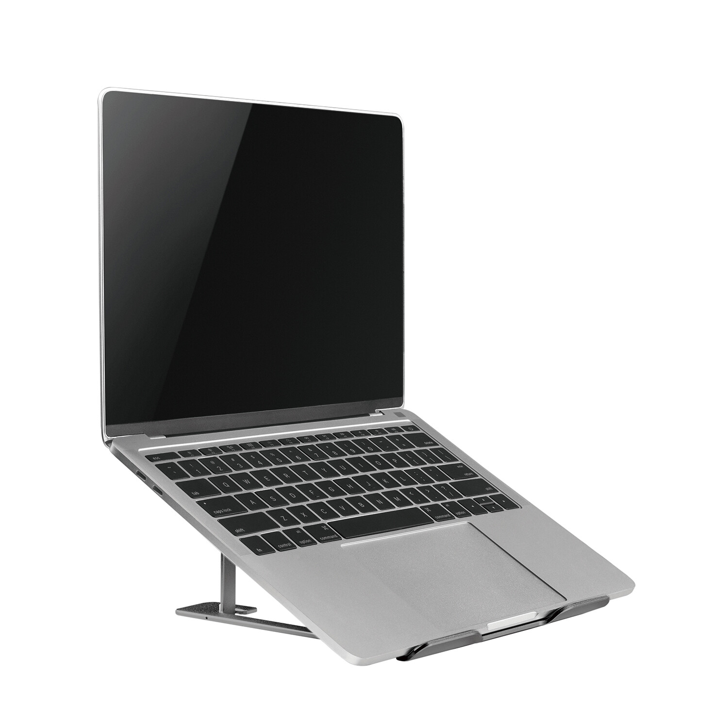 Support d'Ordinateur Portable Pliable Gris pour Télétravail et Café - 2