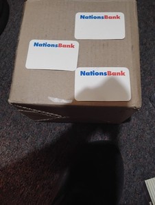 3 Name Badges From Nations Bank