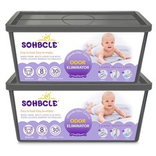 Refills Compatible with Genie Easy Roll Signature Diaper Pail and Platinum Di...