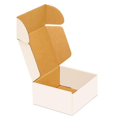 50 Pack Small Shipping Box, 4x4x2'',Corrugated Mailer,Wonfer Cardboard Box, W...