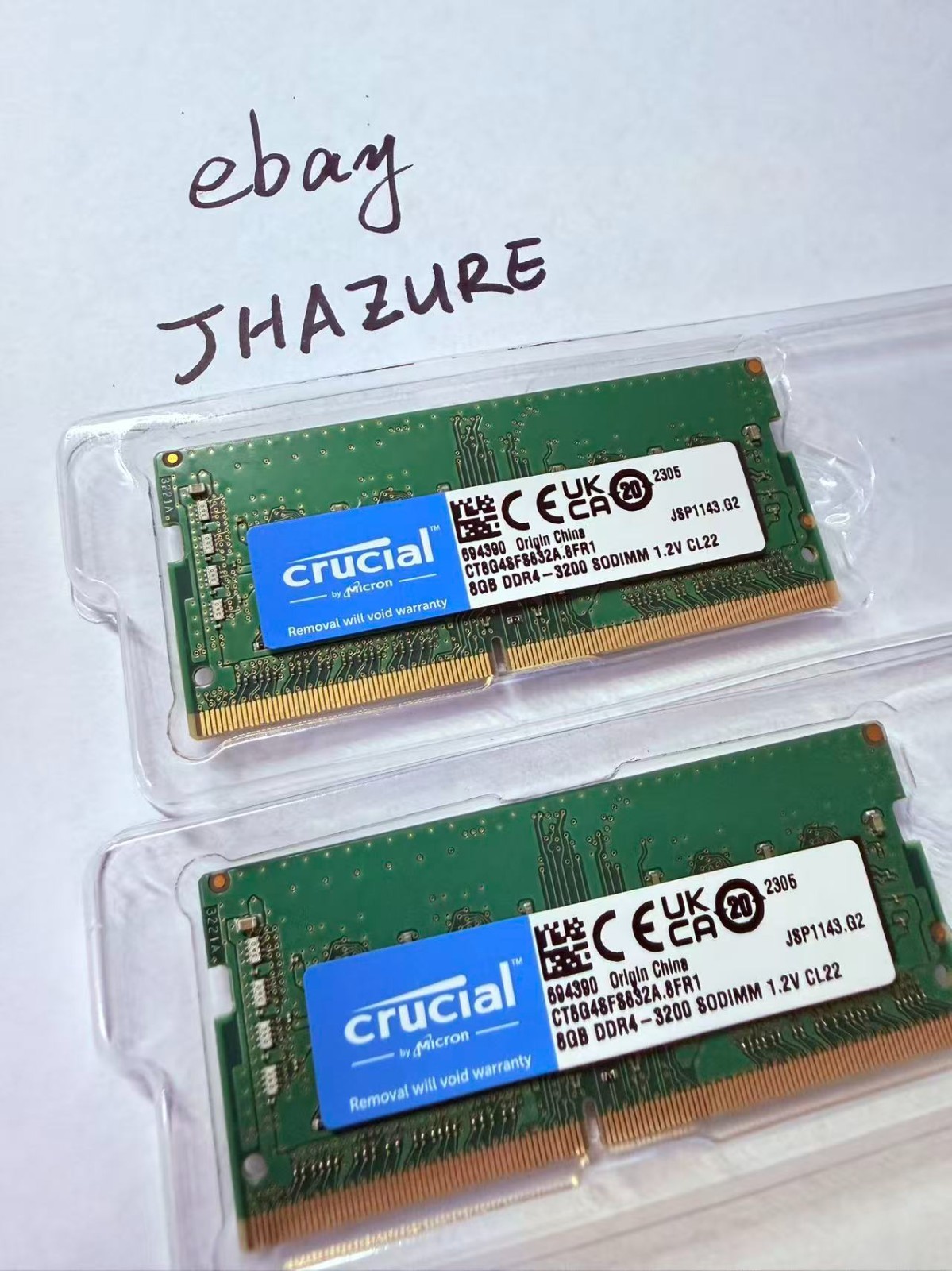 16GB (2x8GB) Crucial DDR4 3200 MHz SODIMM