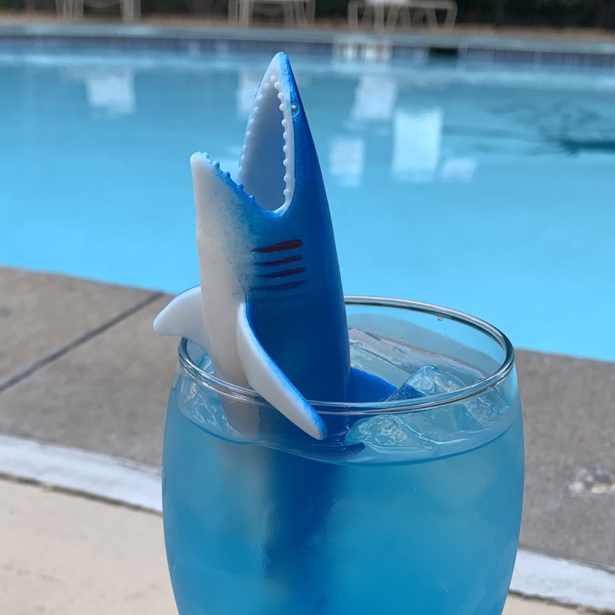 Plastic Shark For Drinks - 12 Pack of Party Sharks! - Like Outback