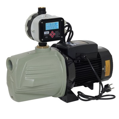 JET Gartenpumpe selbstansaugend bis 9,8m 5,5 Bar 7000 L Pumpe mit Druckschalter