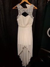 Diamond By Julian Macdonald Dress Size 8 Beautiful Gem Detailing Prom/Floaty