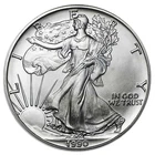 1990 American Silver Eagle - BU .999 Silver