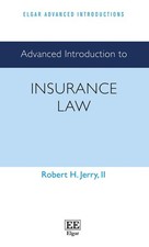 Image of Advanced Introduction to Insurance Law by Robert H. Jerry, II Paperback Book