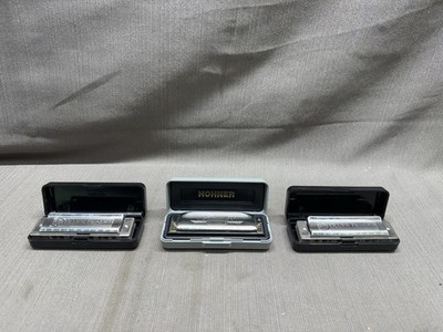 (Lot of 3) - Hohner Harmonica Lot - (FAST SHIPPING)
