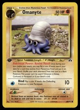 Omanyte 60/75 Common Neo Discovery 1st Edition Yuka Morii Lightly Played on eBay