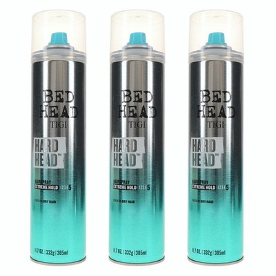 TIGI Bed Head Hard Head Hair Spray 11.7 oz 3 Pack