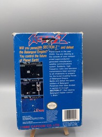 🔥Gioco Nintendo NES Sezione Z 1989 Capcom senza istruzioni scatola originale