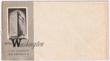 Vintage Envelope Hotel Washington 