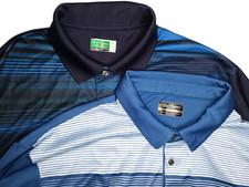 Lot of 2 Ben Hogan Performance Golf Polo Shirts Mens 2XL Short Sleeve Stretch