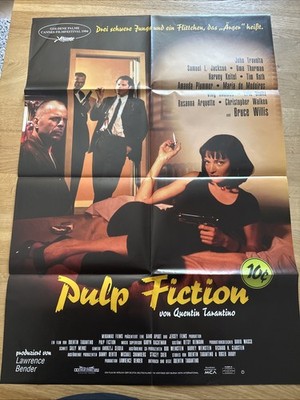 Pulp Fiction A1 Kinoplakat Original Quentin Tarantino / Bruce Willis / Travolta