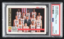 1992 NBA Hoops Michael Jordan Scottie Pippen Charles Barkley PSA 9 MINT HOF uu6