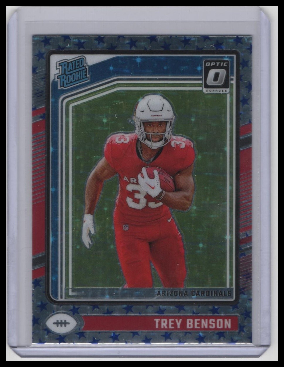 2024 Donruss Optic #293 Trey Benson Stars