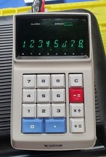 RARE Nice Working Vintage 1971 Working Sharp EL-8 VFD Compet ELSI Calculator