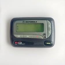 Vintage Motorola FLEX Pager WebLink Wireless Network 929.6625 MHz Powers On