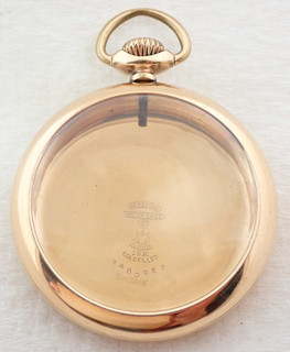 ANTIQUE 16s 10k GOLD FILLED ENGRAVED LEVER SET POCKET WATCH CASE