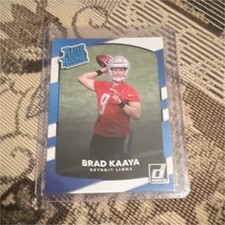 Panini 2017 Donruss Rated Rookie Brad Kaaya #323 Detroit Lions Football Card