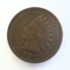 1861 Indian Head Small Cent One Cent Copper Coin BN Philadelphia Business