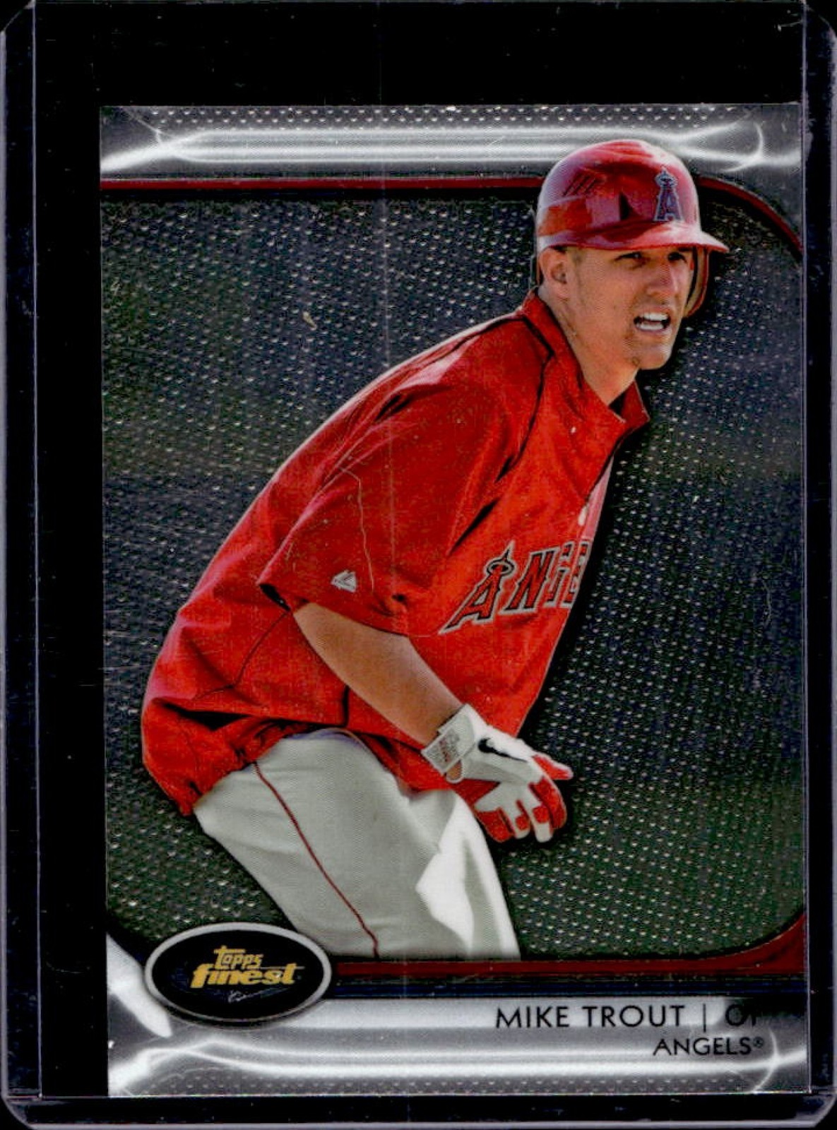 2012 Finest Mike Trout #78 Angels