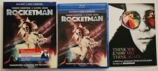 ROCKETMAN BLU-RAY + DVD with SLIP COVER + BOOK VERY GOOD CONDITION FAST SHIPPING