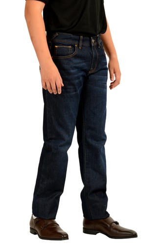 Scuderia Ferrari Men's 5 Pockets Blue Wash Straight Leg Jeans US 30 IT 46 - Picture 2 of 5