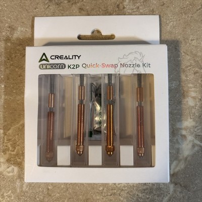 Creality ''Unicorn'' K2P Quick-Swap Nozzle Kit for K2 Plus/Creality Hi 3D Printer