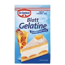 Dr. Oetker Blatt Gelatine