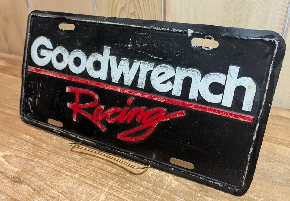 NASCAR 复古 Goodwrench 赛车金属车牌 90C-0683 — 第 2/4 张图片