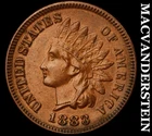 1883 Indian Head Cent-Almost Unc/Uncirculated Lustrous No Reserve #i6538