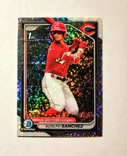 Adolfo Sanchez 2024 1st Bowman Chrome SPECKLE REFRACTOR 088/299 Reds #BCP-252 P6